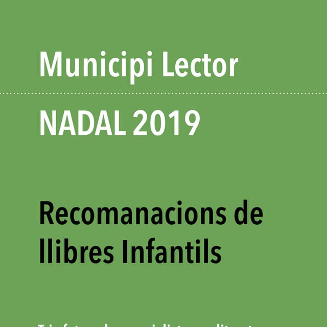 Recomanacions llibres ml-hivern19-inf-prim