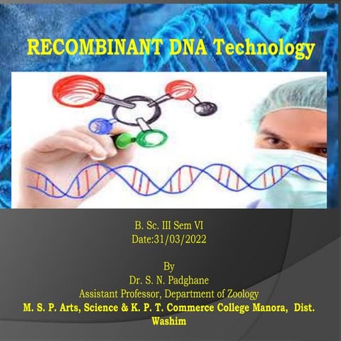 Recombinant-DNA- 31-03-2022 SNP.pptx