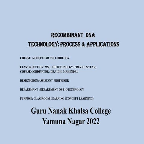 RECOMBINANT DNA RECOMBINANT DNA RECOMBINANT DNA.pdf