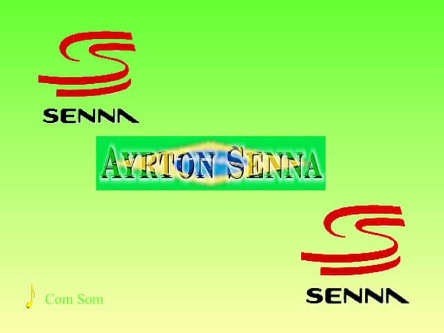 Recomece - com slides de AYRTON SENNA 