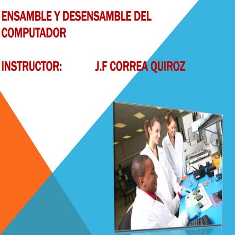 Recomendaciones herramientas ensamble-desensamble del pc