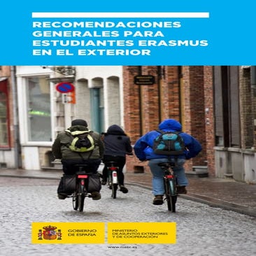 Recomendaciones erasmus 1