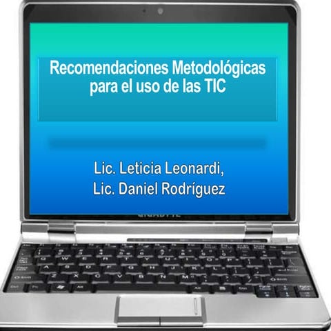 Recomendaciones metodológicas 