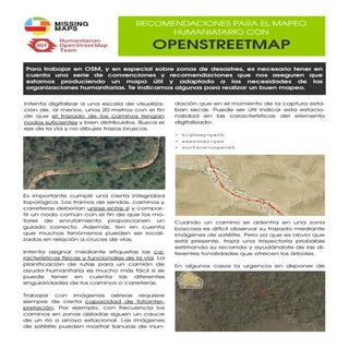 Recomendaciones para el mapeo human...