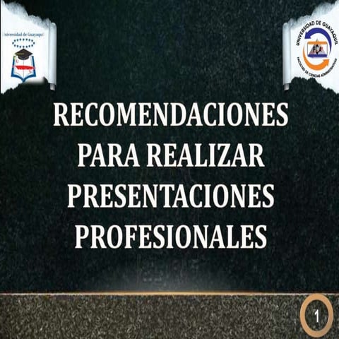 Requisitos para una buena presentación en power point | PDF