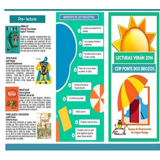 Lecturas verano 2016