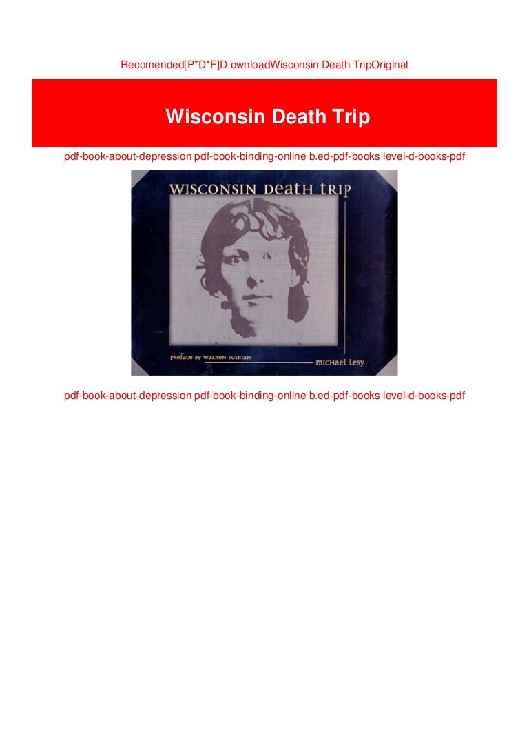 Recomended P D F D Ownloadwisconsin Death Triporiginal