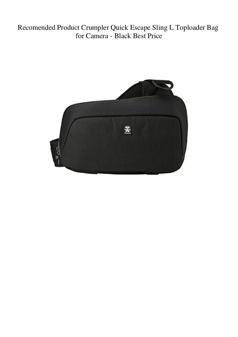 crumpler quick escape sling