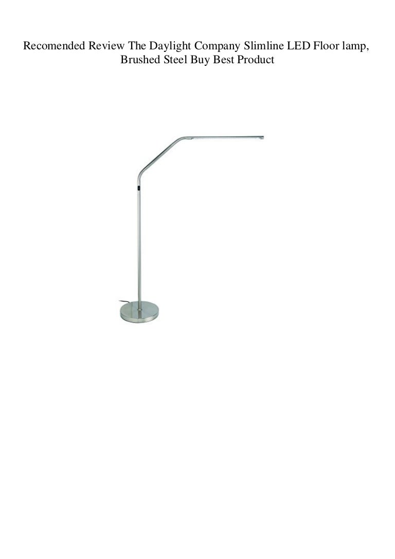 daylight slimline table lamp