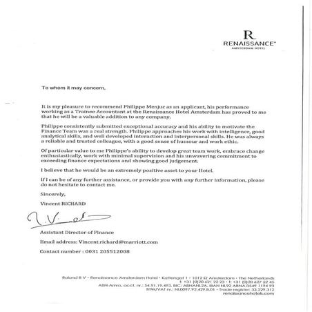 Reference letter template | PDF