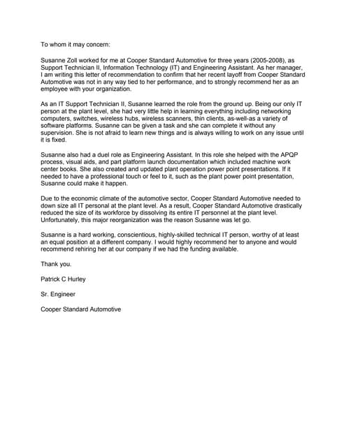 customer service advisor recommendation letter customer service recommendation letter