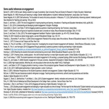 Recommended resources on Student Engagement