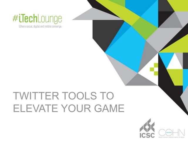 Twitter Tools to Elevate Your Game