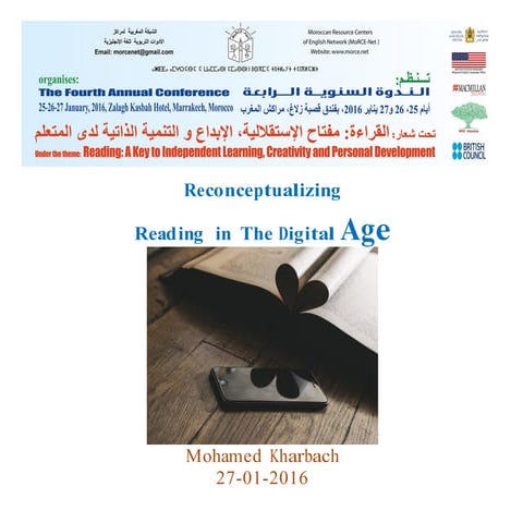 Reconceptualizing Reading in the digital age by Mohamed Kharbach