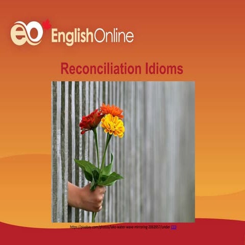 Reconciliation Example Sentences – RWIL