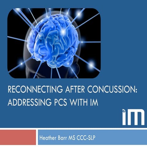 Reconnecting After Concussion