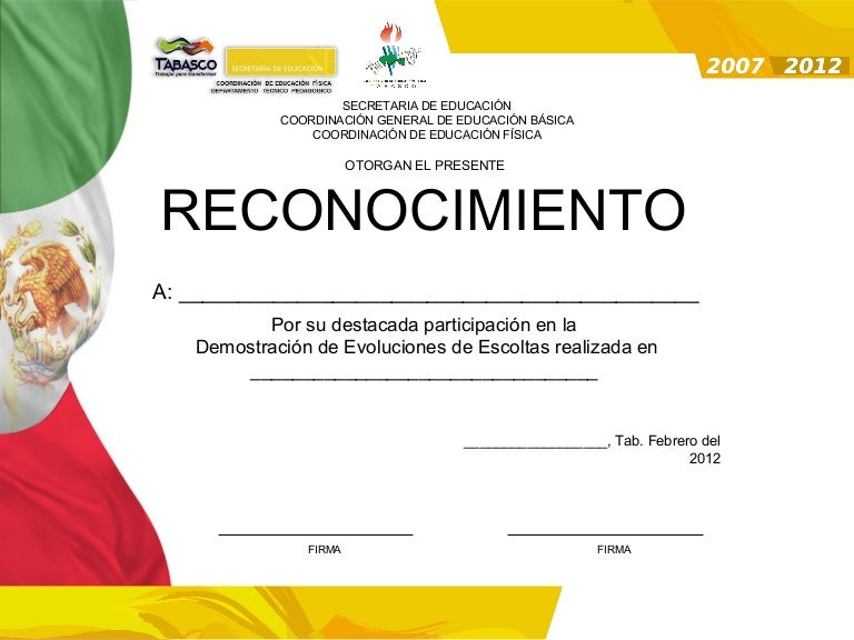 reconocimiento escoltas formatos de reconocimientos