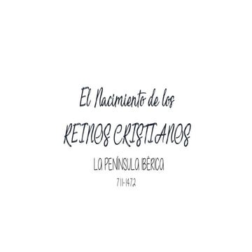 Reconquista, Reyes Católicos y Descubrimiento de América.