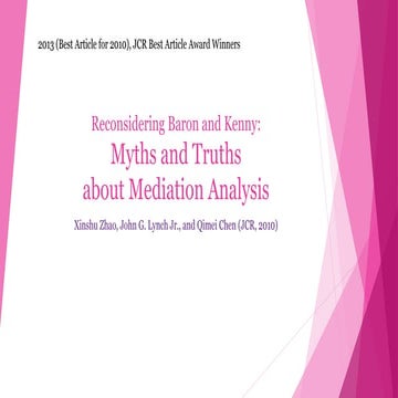 Reconsidering baron and kenny