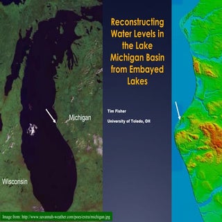 Reconstructing Water Levels in the Lake Michigan Basin from Embayed Lakes