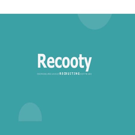 Best Applicant Tracking System & Recruiting Software | Recooty