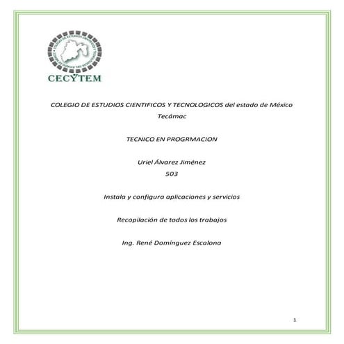 Recopilacion de los trabajos