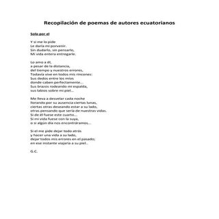 Recopilacion de poemas de autores e...