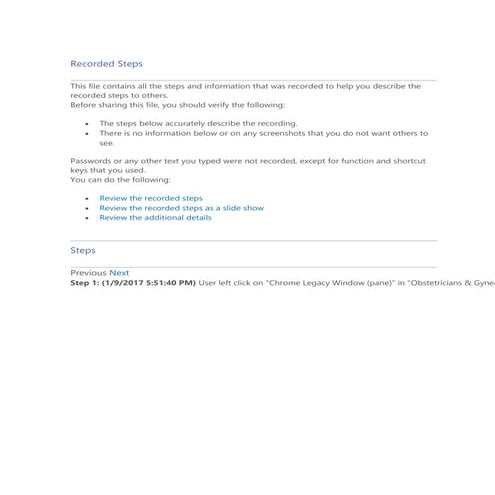 How to save activity Step by Step 