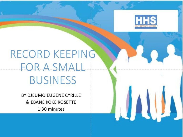 Record keeping for a small business