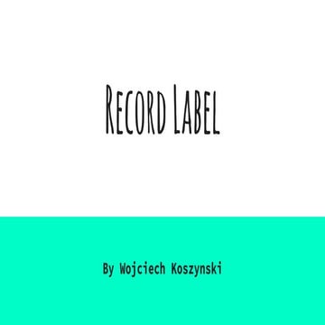 Record label
