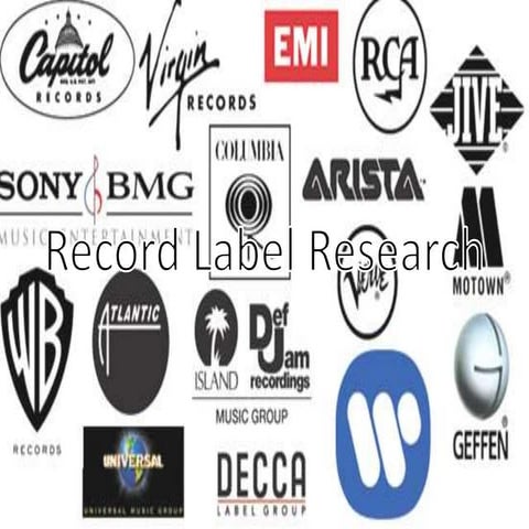 Record label research | PPTX
