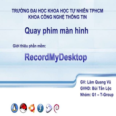 Record mydesktop