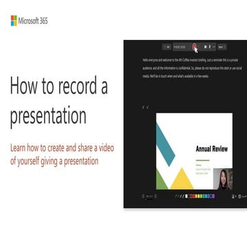 Record Presentation.potx