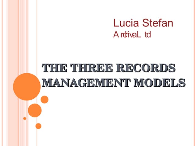 Records Management Models