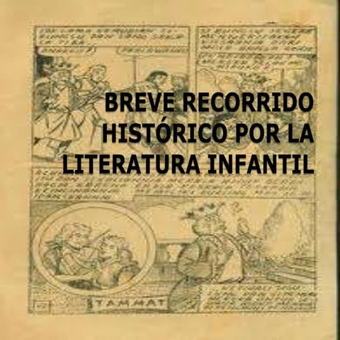 Recorrido histórico por la literatura infantil