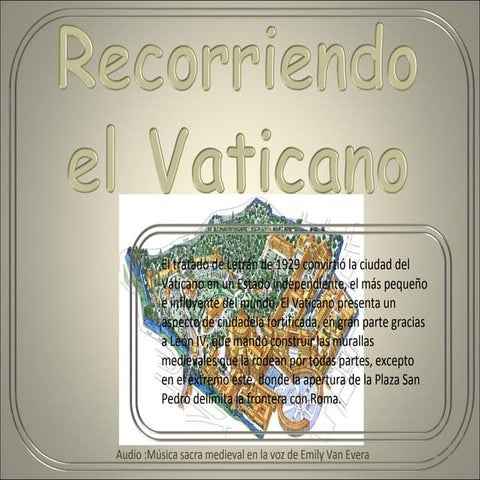 Recorriendo el vaticano