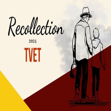 Recollection for TVET of Don Bosco Technical College | PPTX