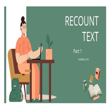 Recount Text Kelas 8 simple past tense.pptx