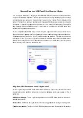 Recover data from usb flash drive s...