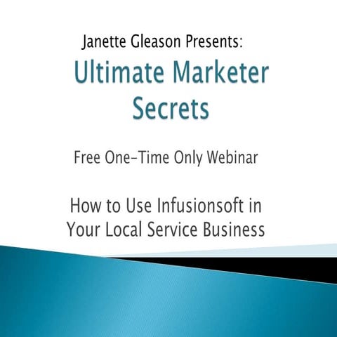 Ultimate Marketer Secrets