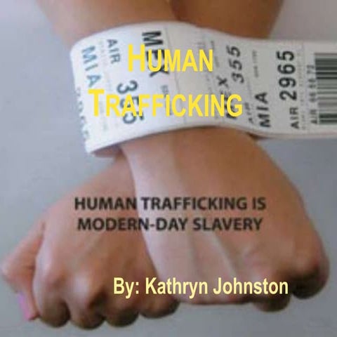 Recovered Human Trafficking
