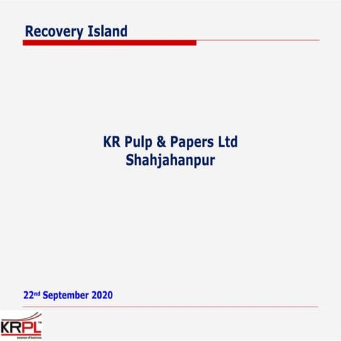 Chemical Recovery Island file presentation.pptx