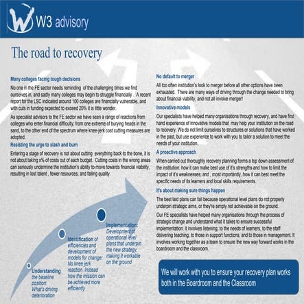 Recovery Planning FE