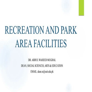 Recreational concepts 