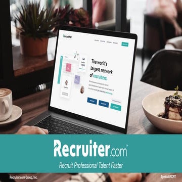 Recruiter  Investor Deck December 2020
