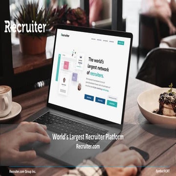 Recruiter Investor Presentation September 2020