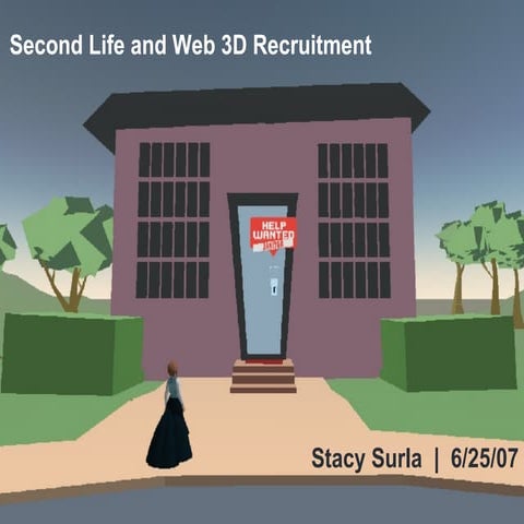 Employee Recruitment through Second Life