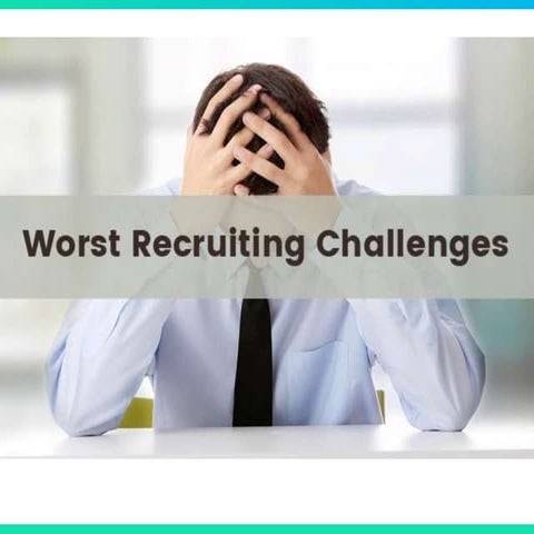 Recruitment challenges ppt | Challenges in Recruitment