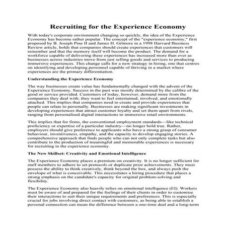Recruiting for the Experience Economy.docx