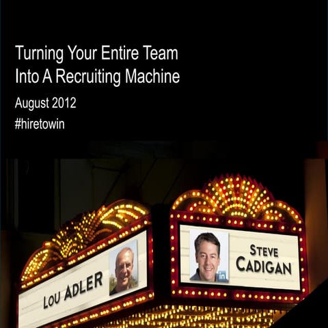 How to Turn Your Entire Team Into a Recruiting Machine | Webcast